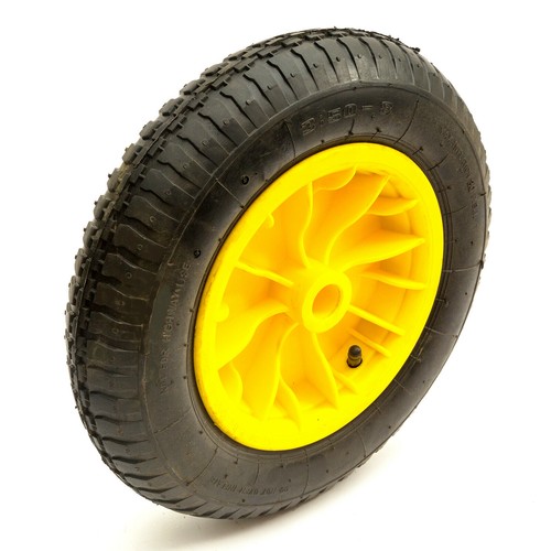 Spare new plastic wheel yellow - new,