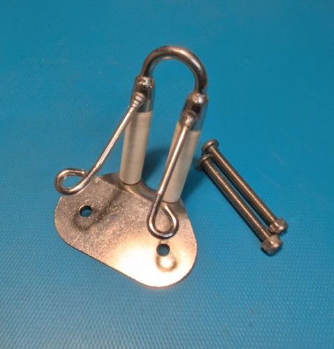Large cam cleat wire fairlead - cleat,